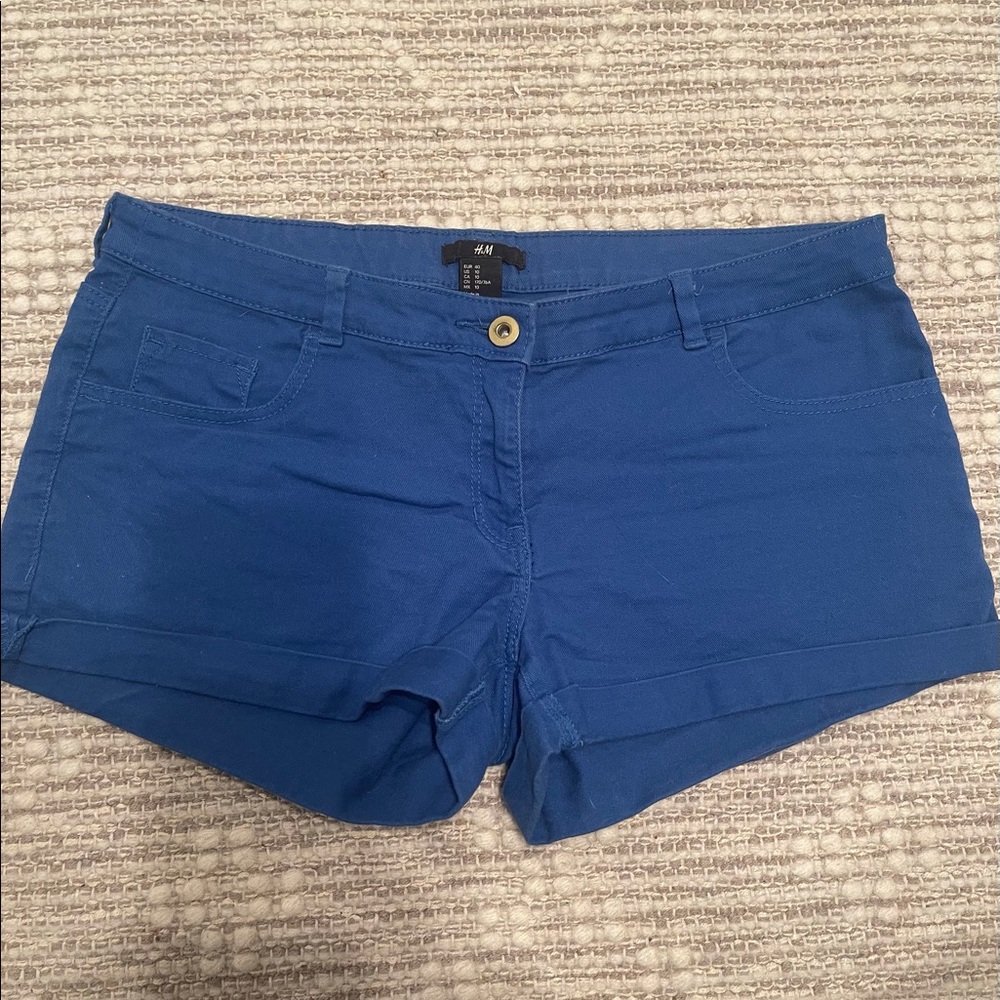 H&M blue shorts